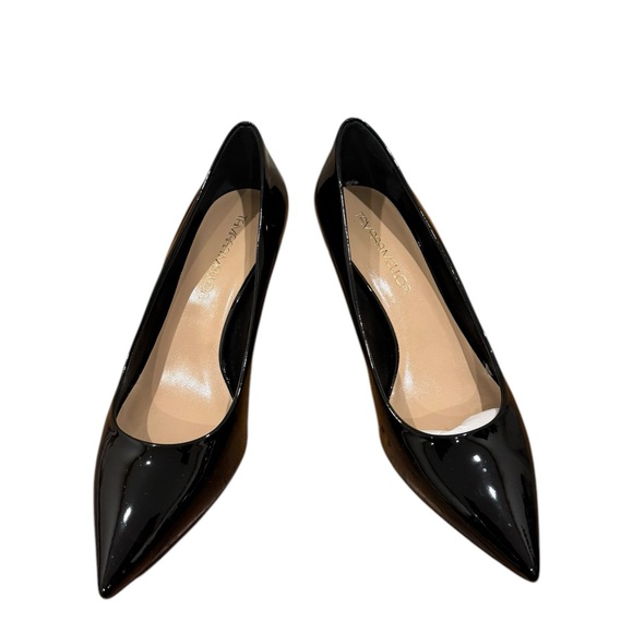 Tamara Mellon Womans Black Patent Leather Heels - Picture 3 of 9